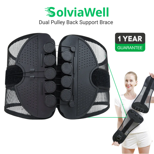 LUMBOFIT PRO – DUAL PULLEY BACK SUPPORT BRACE
