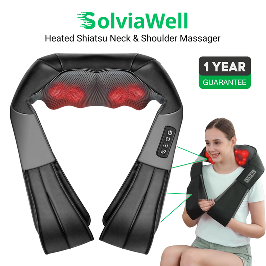 DEEPRELIEF PRO – HEATED SHIATSU NECK & SHOULDER MASSAGER