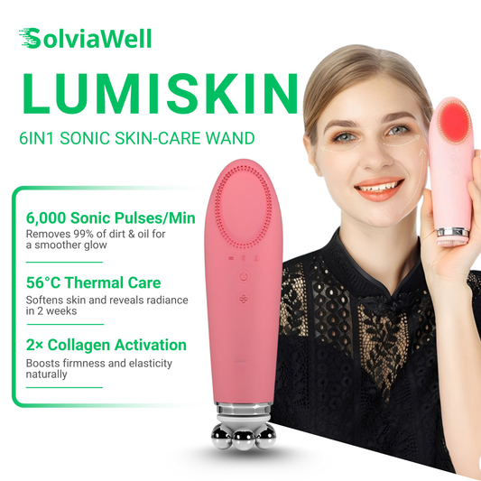 LUMISKIN - 6IN1 SONIC SKINCARE WAND