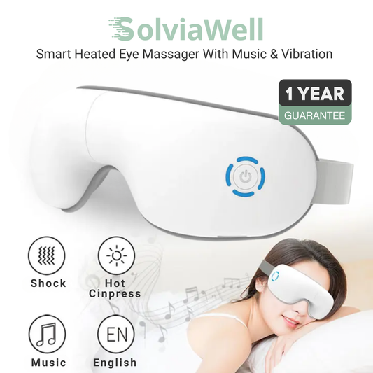 EYERELIEF PRO – SMART HEATED EYE MASSAGER WITH MUSIC & VIBRATION
