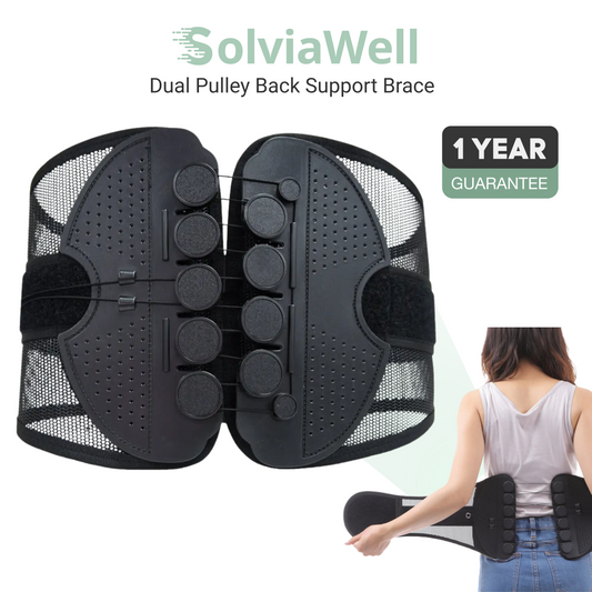 LUMBOFIT PRO – DUAL PULLEY BACK SUPPORT BRACE